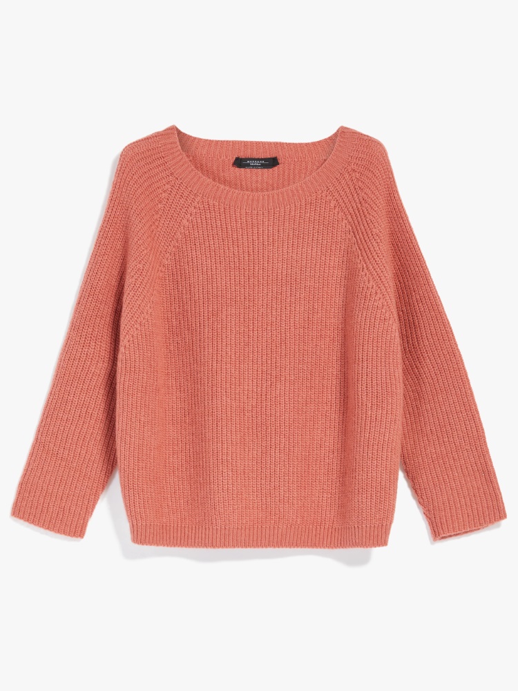 Mohair yarn sweater, antique rose | Weekend Max Mara