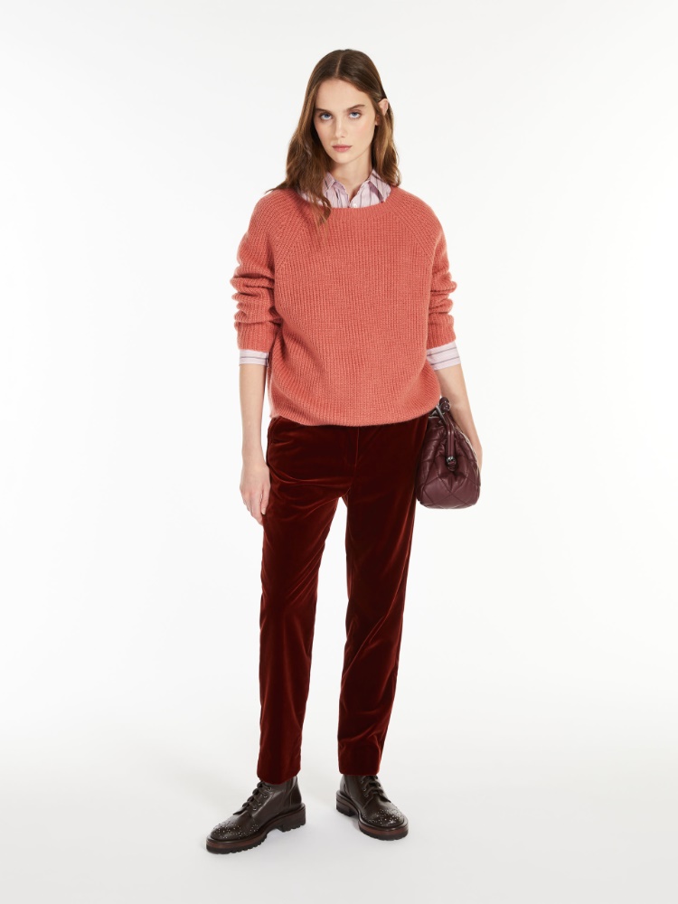 Mohair yarn sweater - ANTIQUE ROSE - Weekend Max Mara