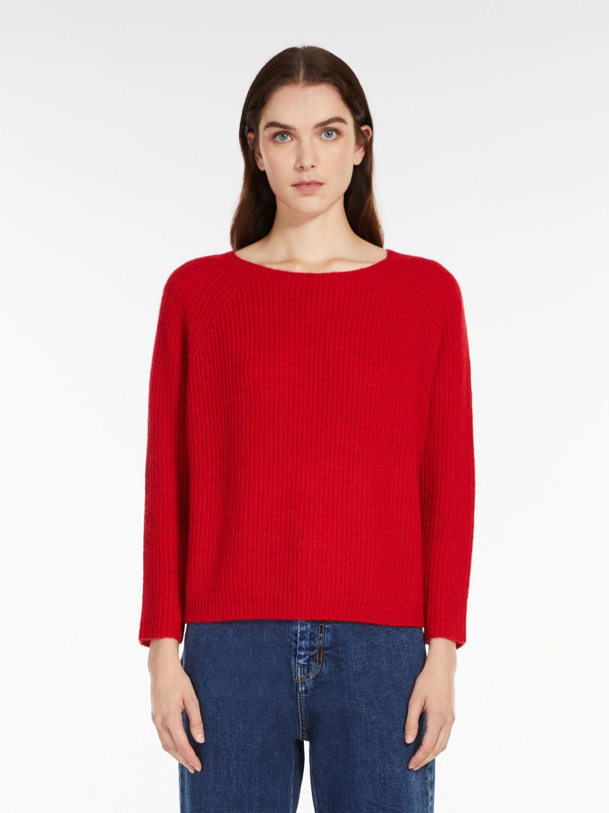 Mohair yarn sweater - RED - Weekend Max Mara - 2