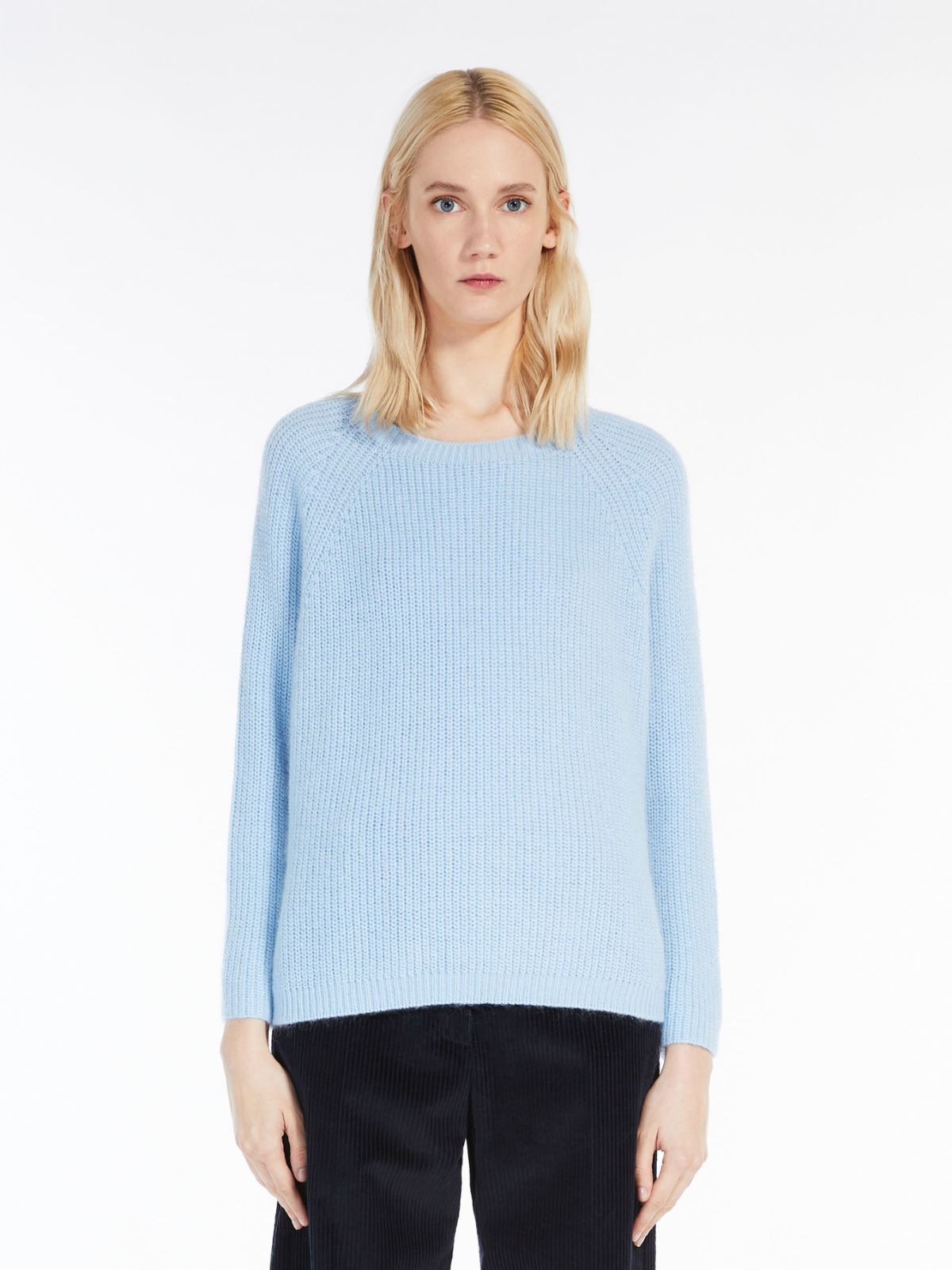 Mohair yarn sweater - SKY BLUE - Weekend Max Mara - 2