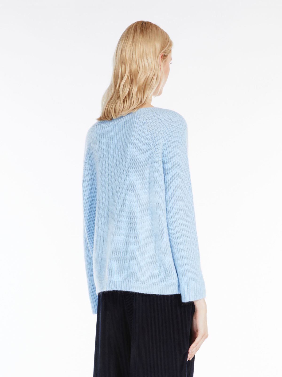 Mohair yarn sweater - SKY BLUE - Weekend Max Mara - 3