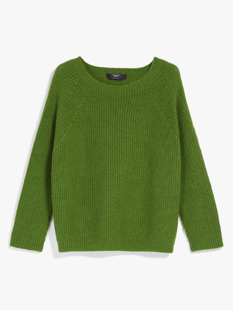 Mohair yarn sweater - GREEN - Weekend Max Mara