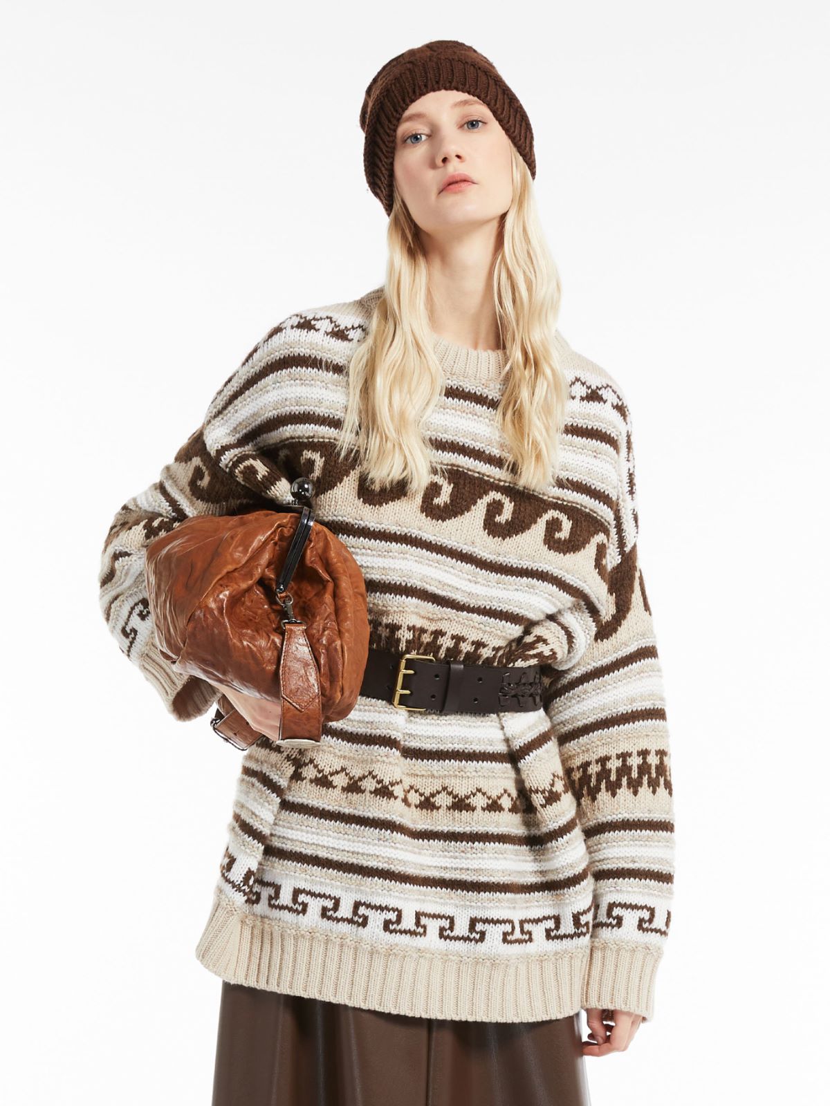 Wool and mohair sweater - MILK - Weekend Max Mara - 4 Wool and mohair sweater - MILK - Weekend Max Mara - 4