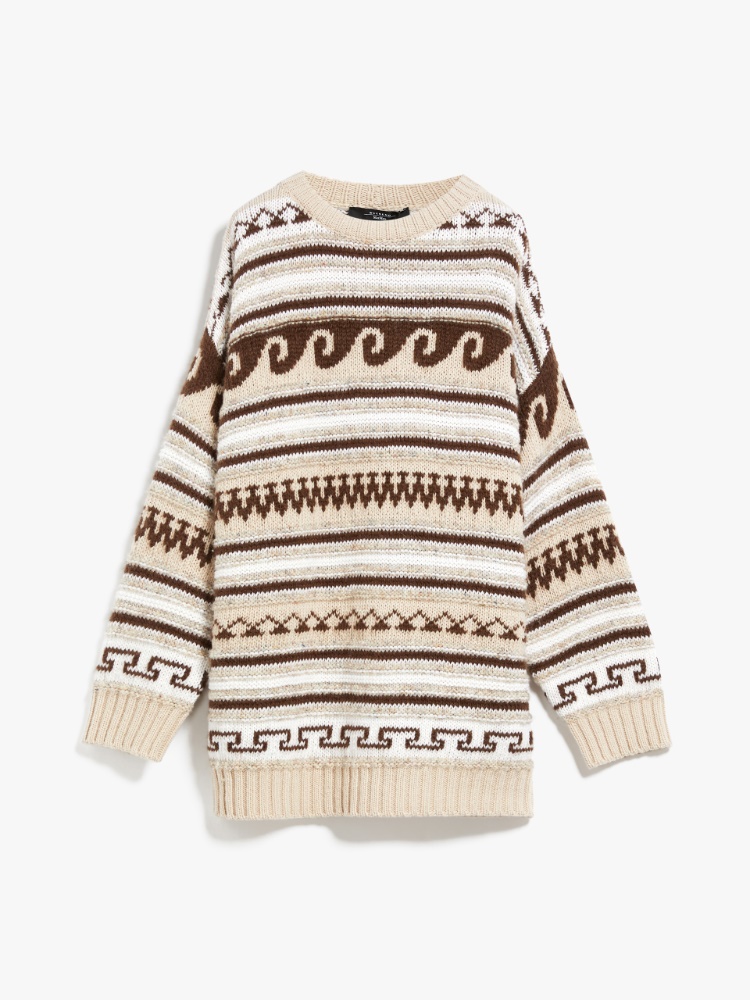 Wool and mohair sweater, milk | Weekend Max Mara