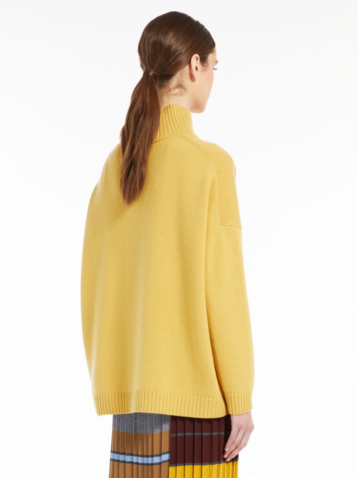Carded wool sweater - YELLOW - Weekend Max Mara - 3