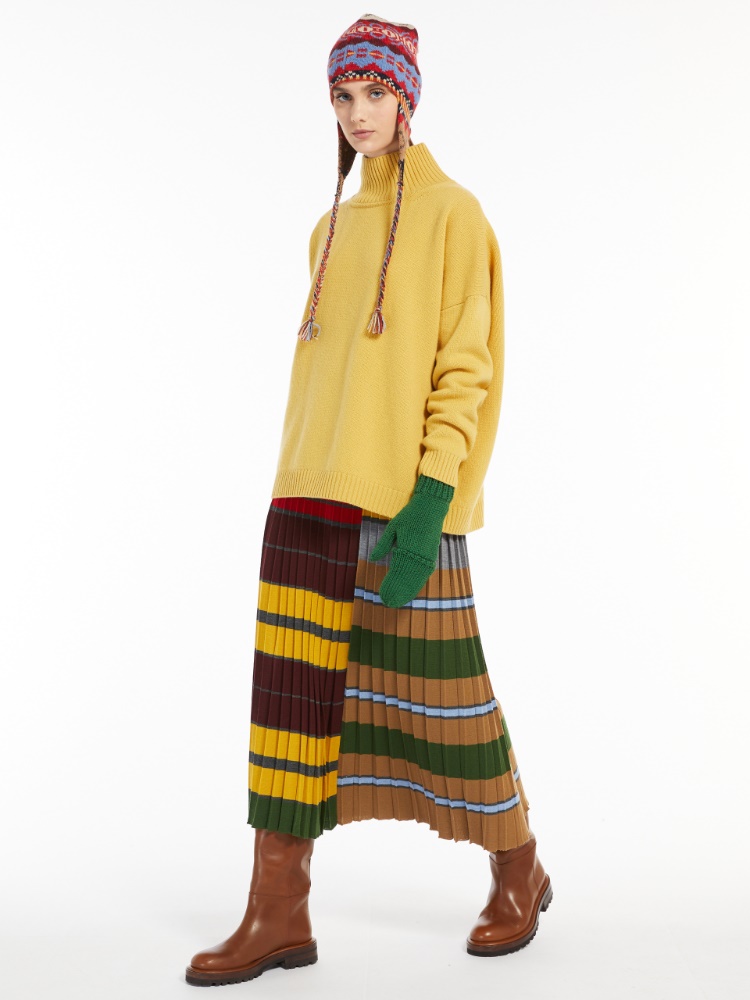 Carded wool sweater - YELLOW - Weekend Max Mara