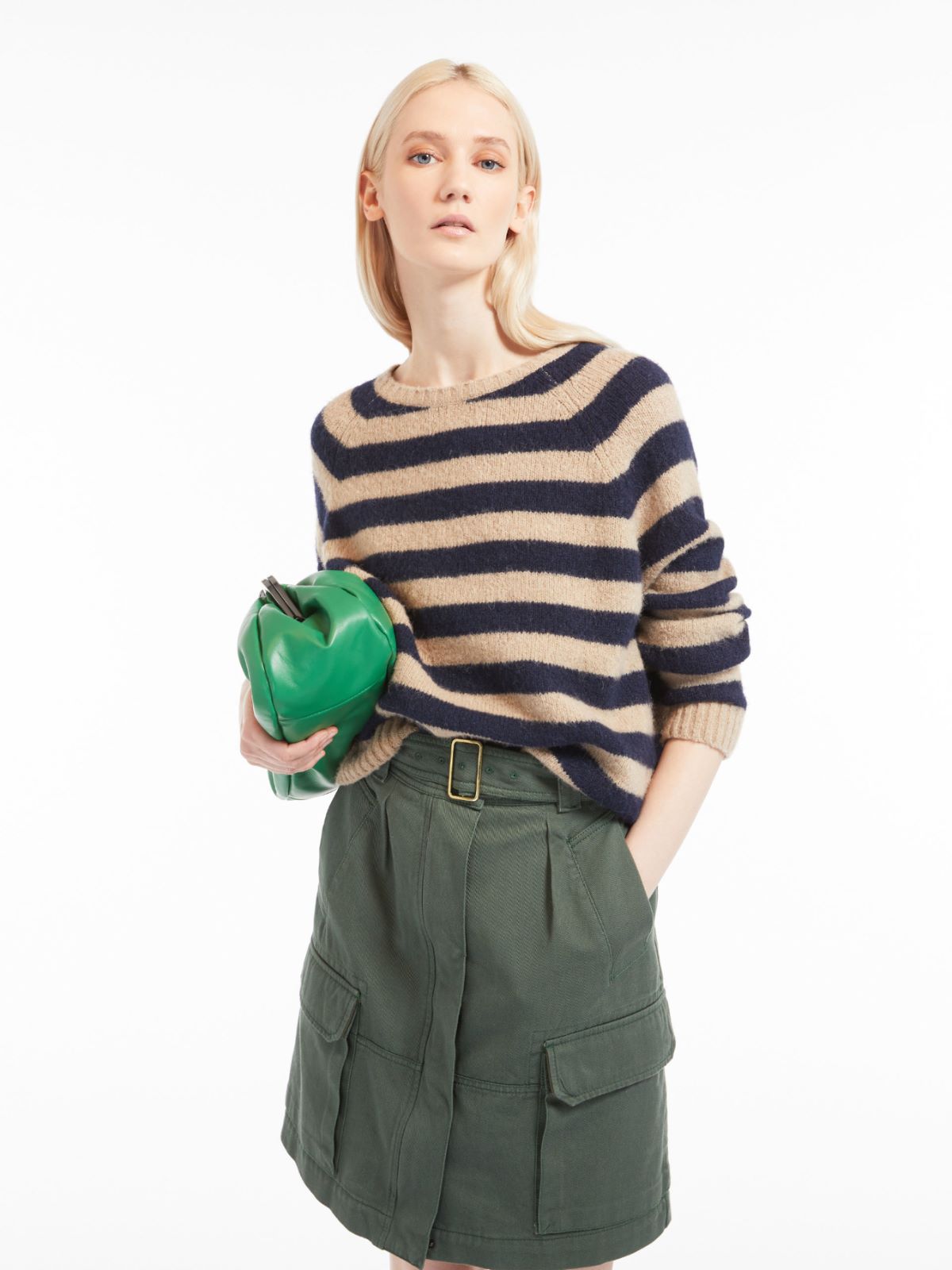 Alpaca and cotton-blend yarn sweater Weekend Maxmara Alpaca and cotton-blend yarn sweater Weekend Maxmara