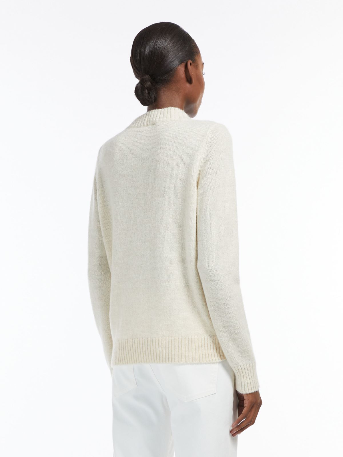 Alpaca and cotton-blend yarn sweater Weekend Maxmara Alpaca and cotton-blend yarn sweater Weekend Maxmara