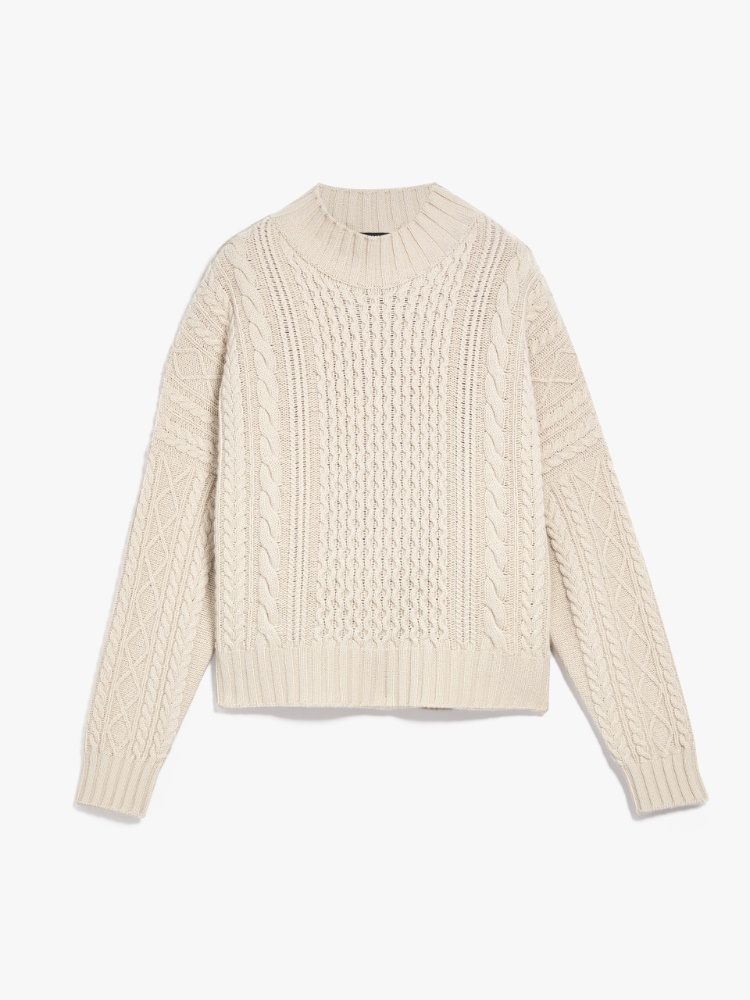 Carded wool yarn sweater - BEIGE - Weekend Max Mara - 2