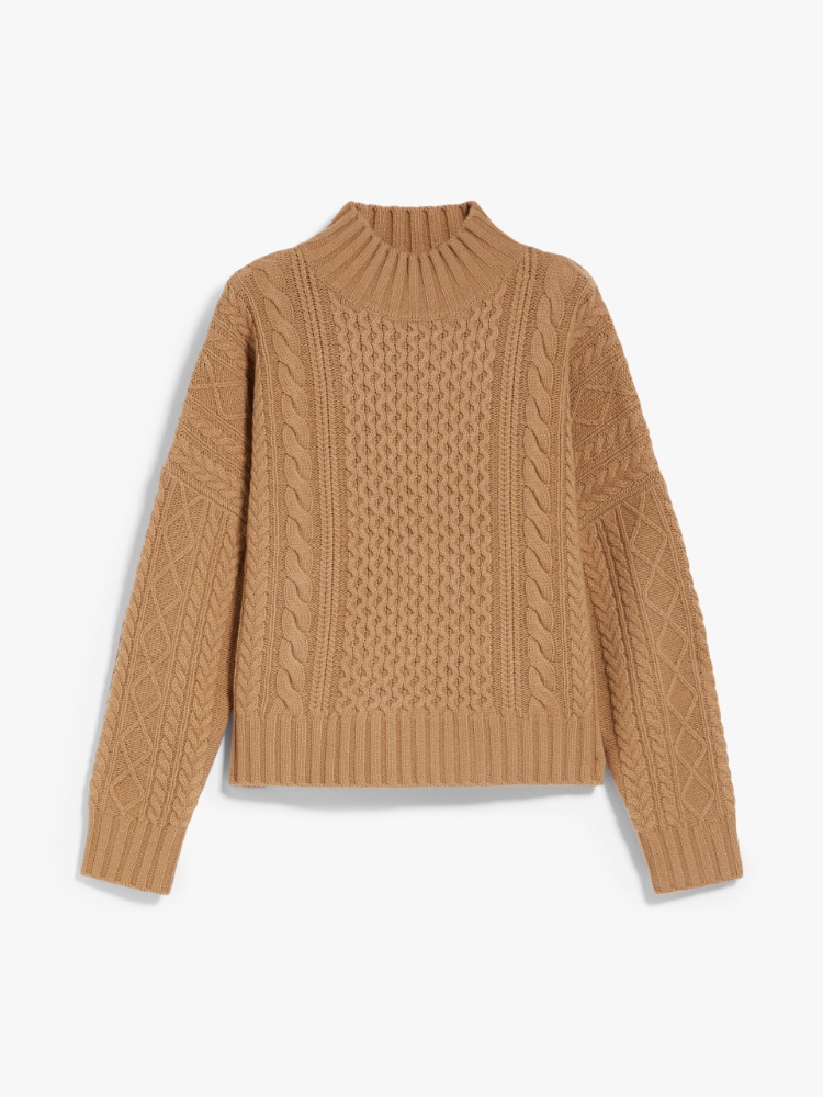 Carded wool yarn sweater - CAMEL - Weekend Max Mara