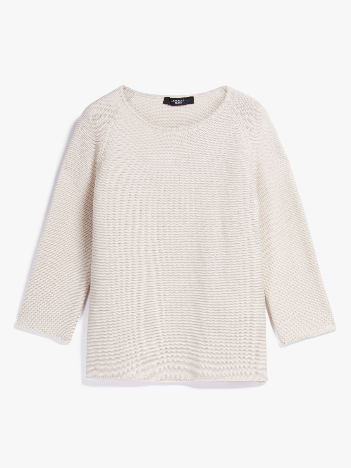 Cotton yarn sweater    - IVORY - Weekend Max Mara - 6