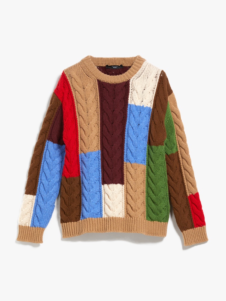 Carded wool sweater, cornflower blue | Weekend Max Mara