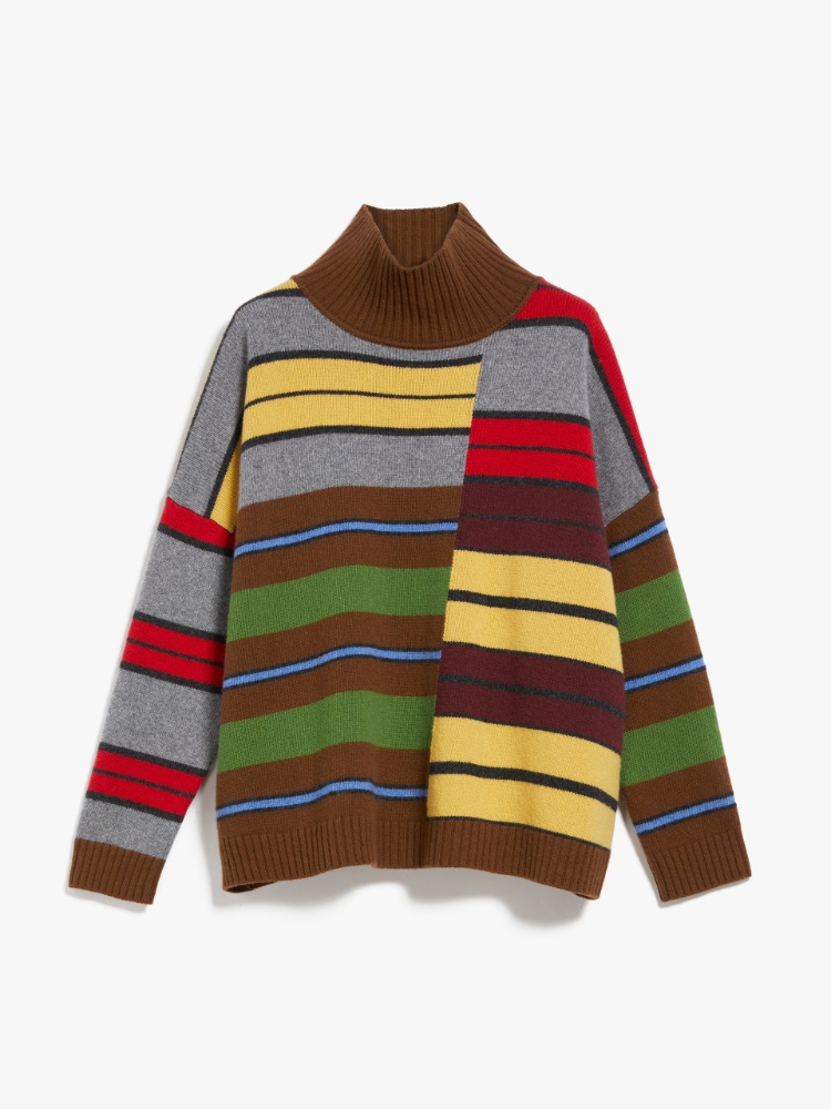 Carded wool sweater, tobacco | Weekend Max Mara