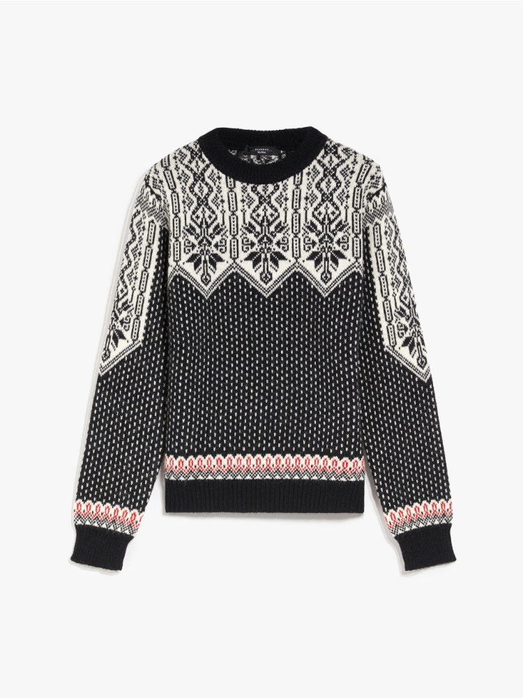 Maglia in alpaca e lana, nero | Weekend Max Mara