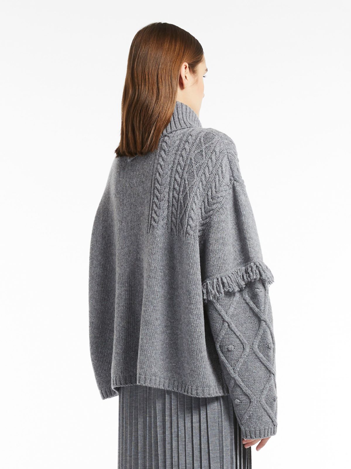 Carded wool sweater - MEDIUM GREY - Weekend Max Mara - 3