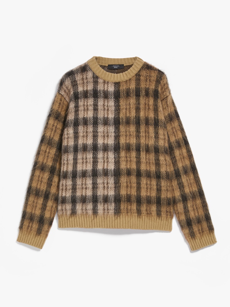 Mohair yarn sweater, camel | Weekend Max Mara