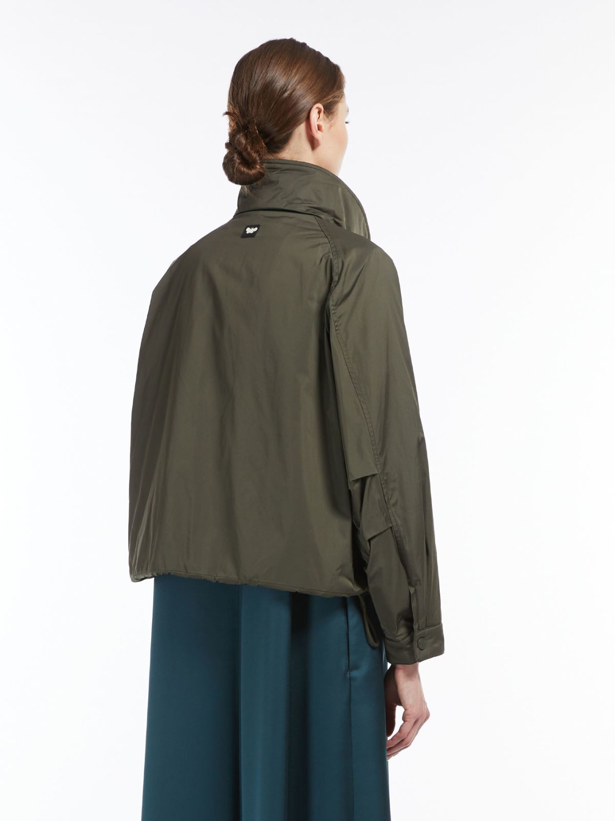 Water-repellent gabardine down jacket - KAKI - Weekend Max Mara - 3 Water-repellent gabardine down jacket - KAKI - Weekend Max Mara - 3