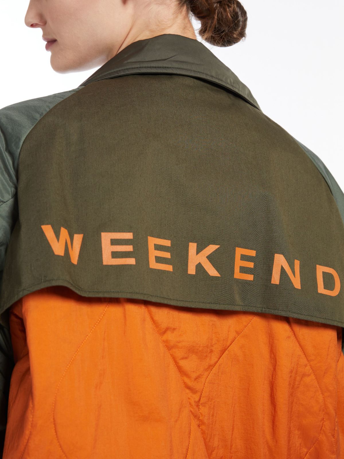 Water-repellent gabardine down jacket Weekend Maxmara