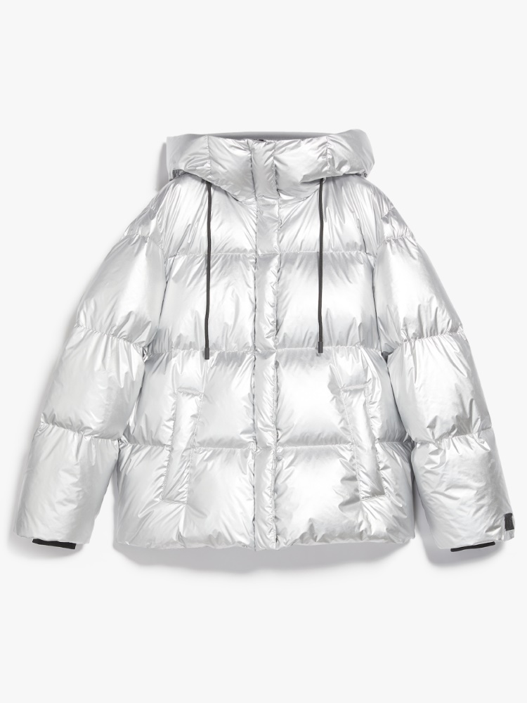 Water-repellent fabric down jacket - SILVER - Weekend Max Mara - 2