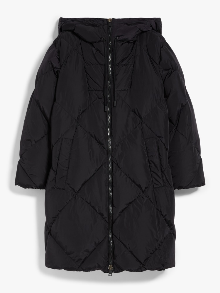 Water-repellent fabric down jacket, black | Weekend Max Mara