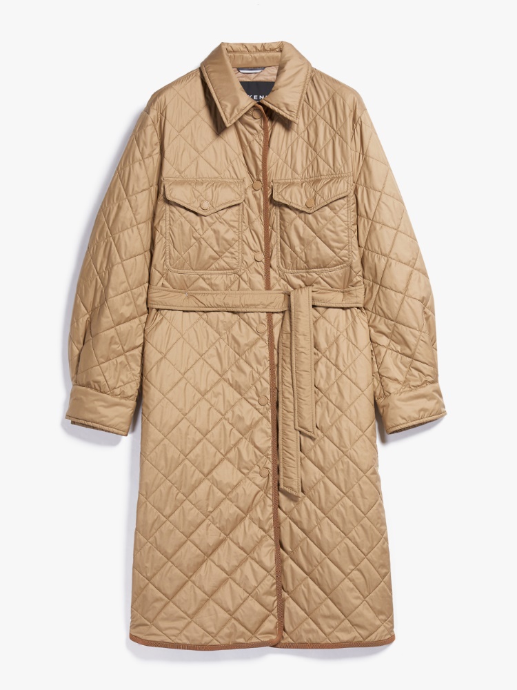 Water-repellent technical fabric down jacket - CAMEL - Weekend Max Mara