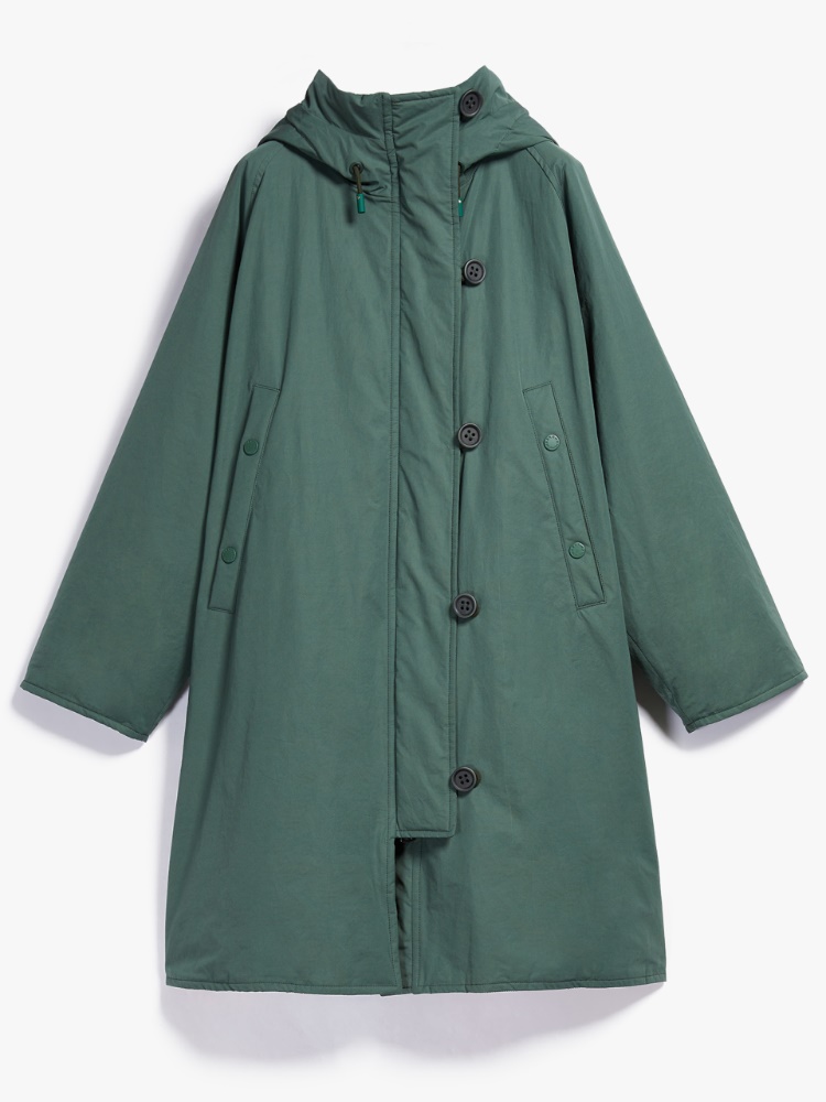 Water-repellent gabardine parka, kaki | Weekend Max Mara