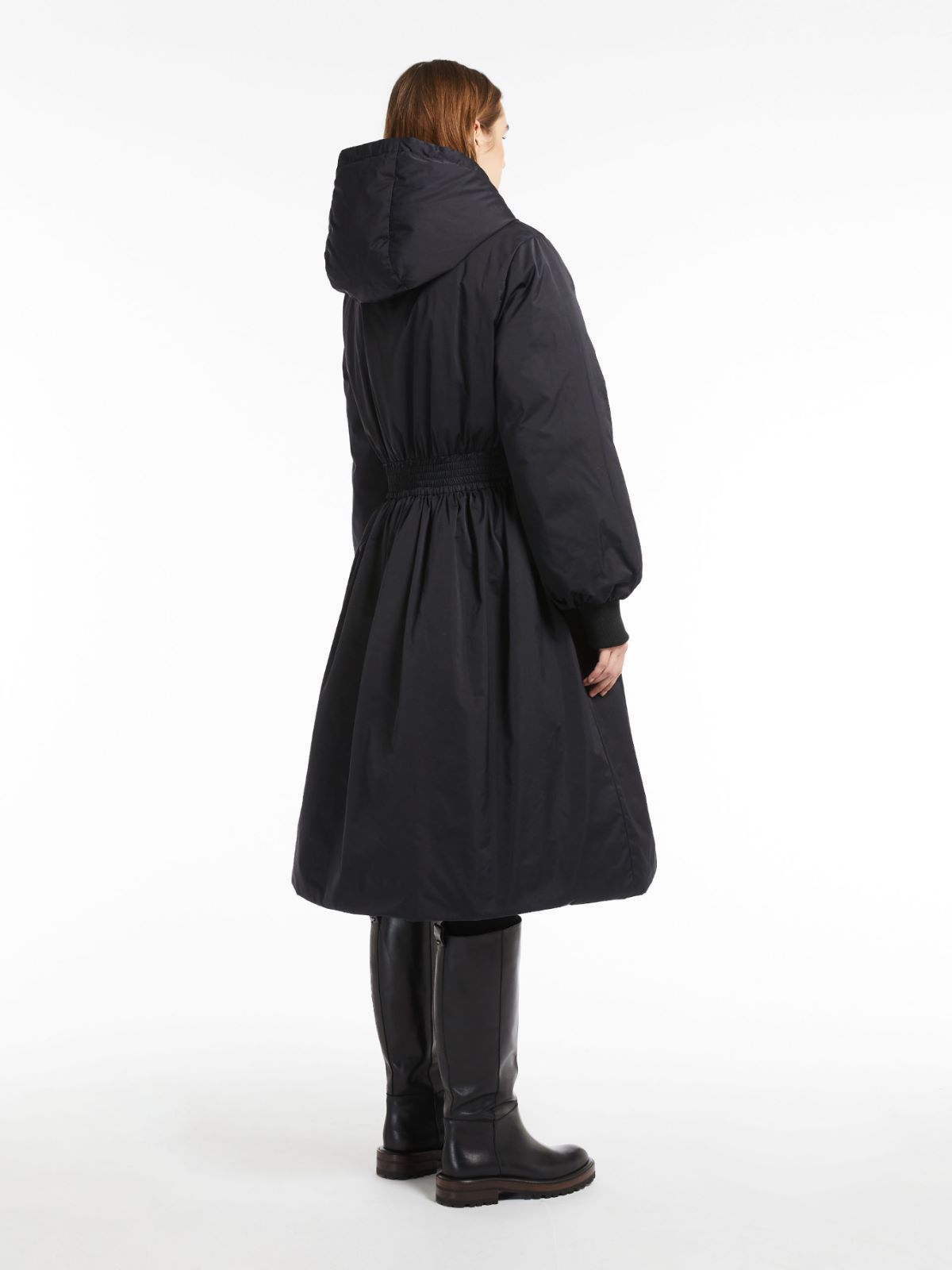 Water-repellent gabardine coat - BLACK - Weekend Max Mara - 3