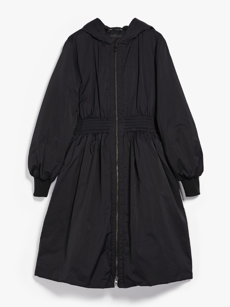 Water-repellent gabardine coat, black | Weekend Max Mara