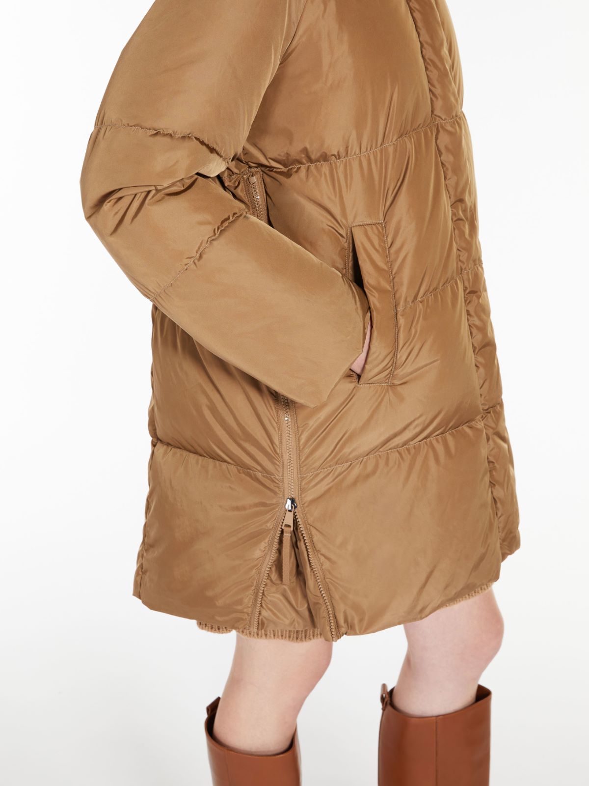 Water-repellent taffeta parka - CARAMEL - Weekend Max Mara - 5 Water-repellent taffeta parka - CARAMEL - Weekend Max Mara - 5