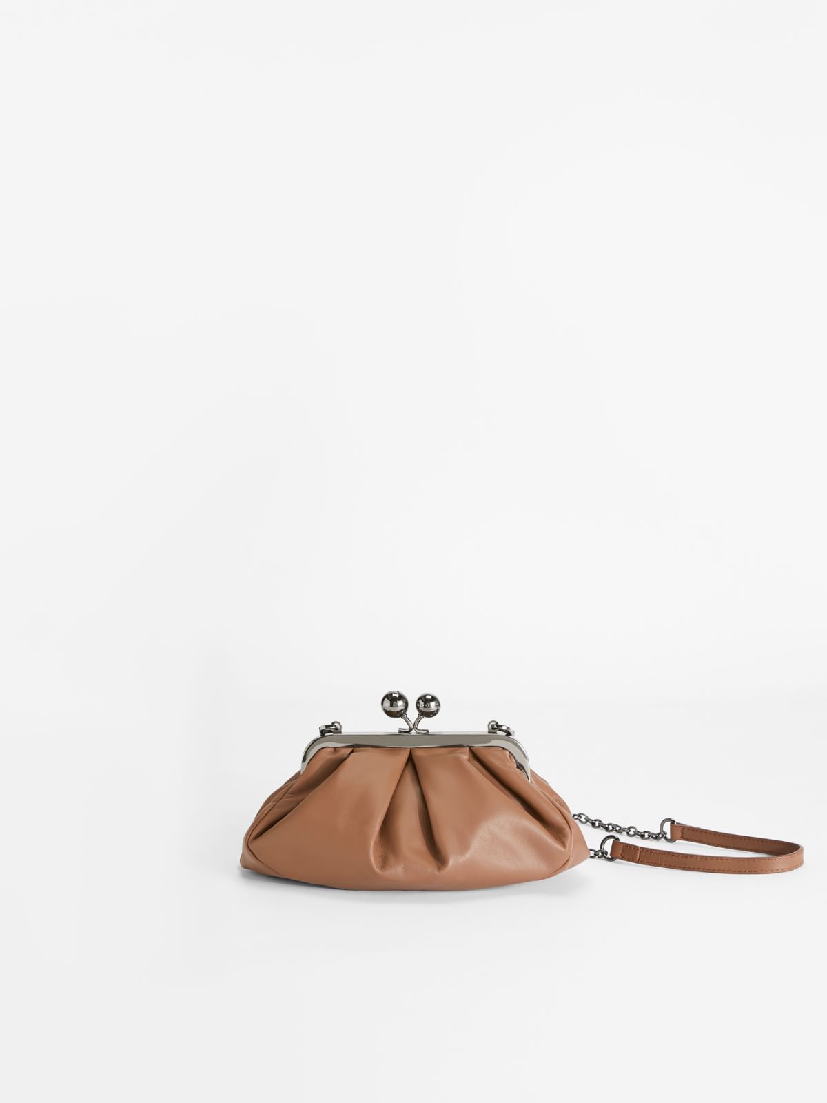 Small leather Pasticcino Bag - TOBACCO - Weekend Max Mara - 3