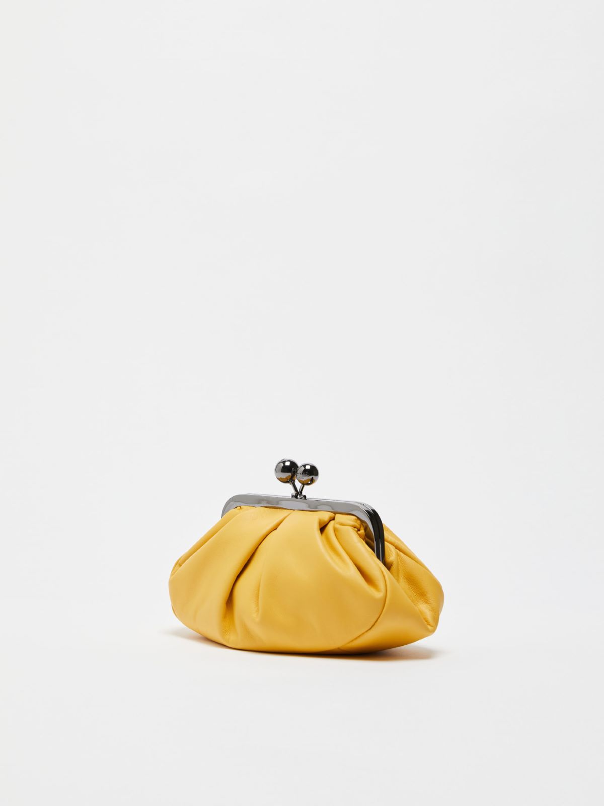 Small leather Pasticcino Bag - BRIGHT YELLOW - Weekend Max Mara - 2