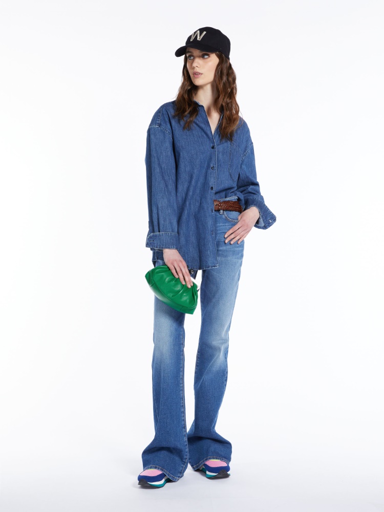 Small leather Pasticcino Bag, green - Weekend Max Mara