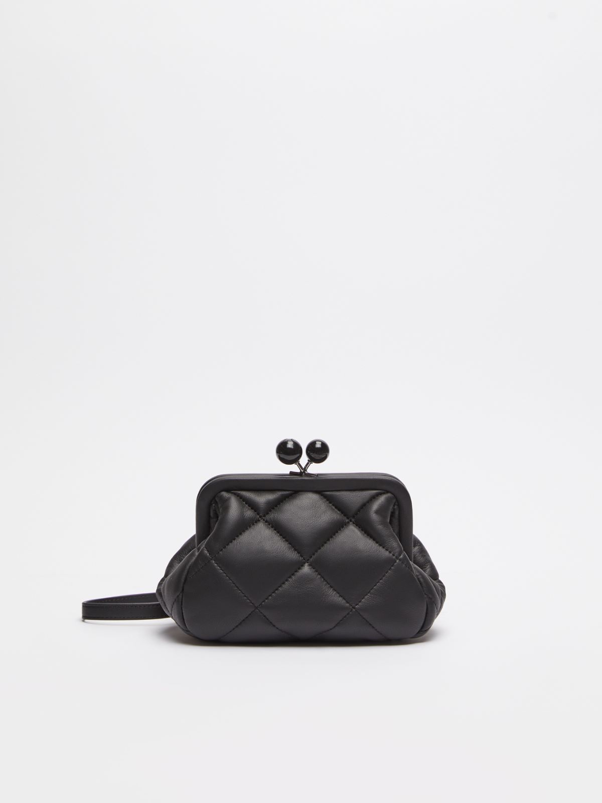 Nappa leather Pasticcino Bag - BLACK - Weekend Max Mara Nappa leather Pasticcino Bag - BLACK - Weekend Max Mara