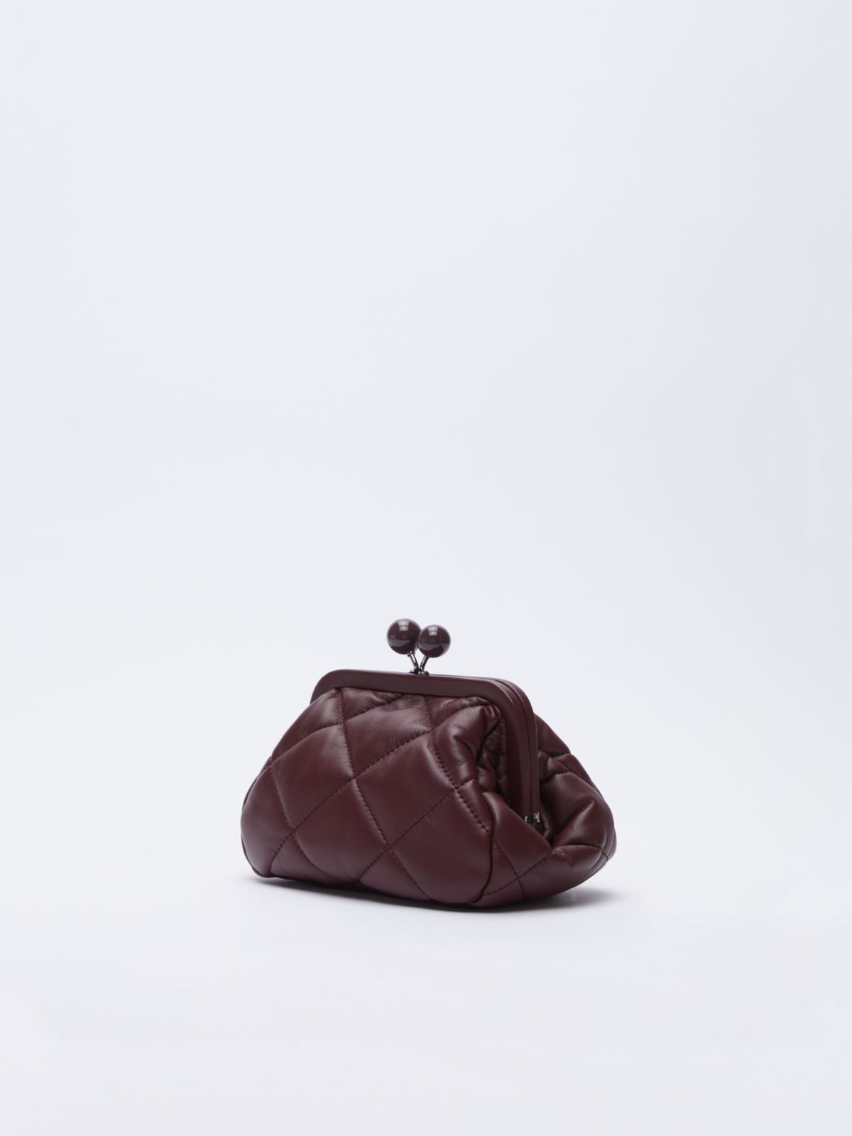 Nappa leather Pasticcino Bag - BORDEAUX - Weekend Max Mara - 2
