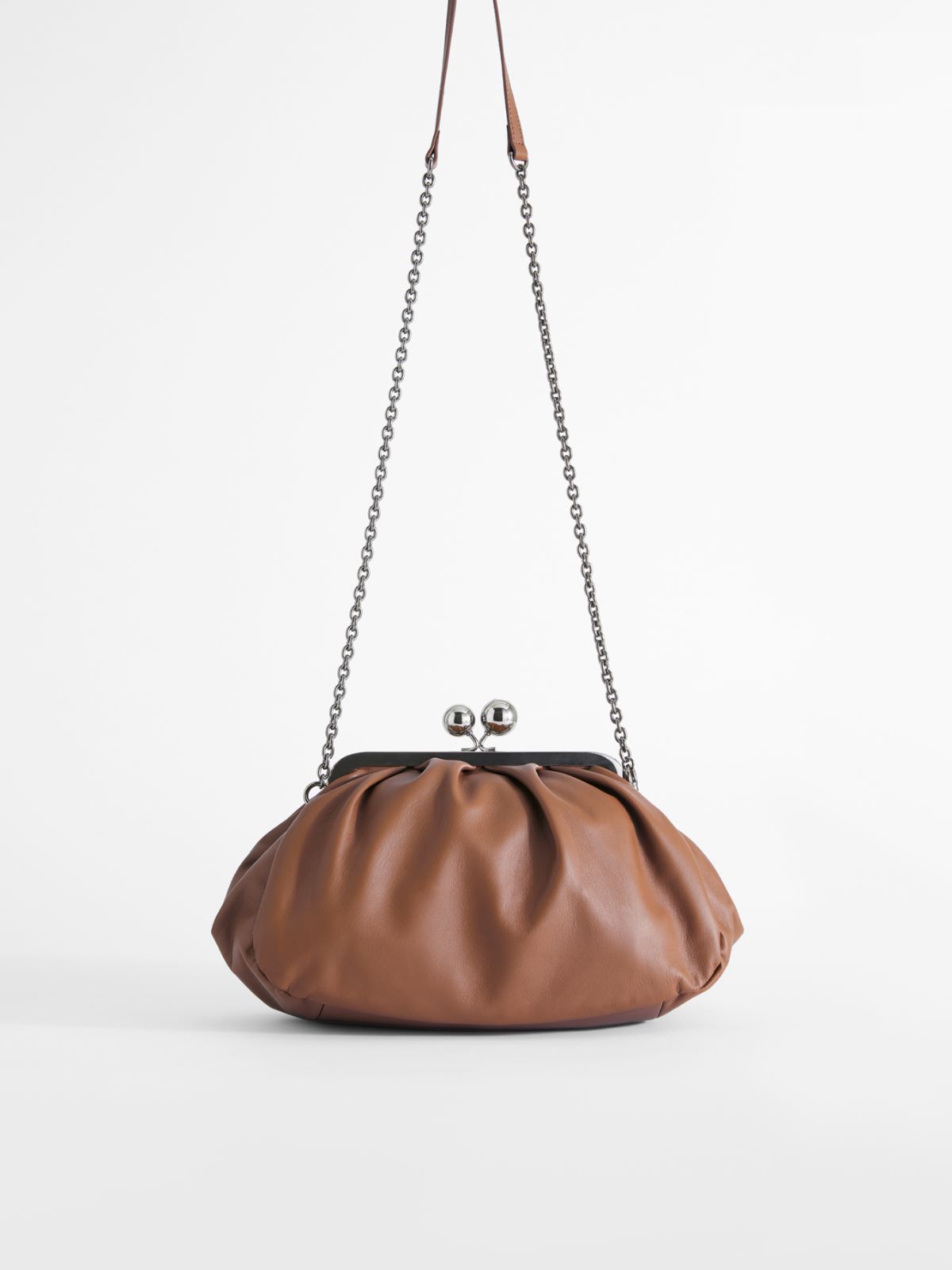 Medium leather Pasticcino Bag - TOBACCO - Weekend Max Mara - 3