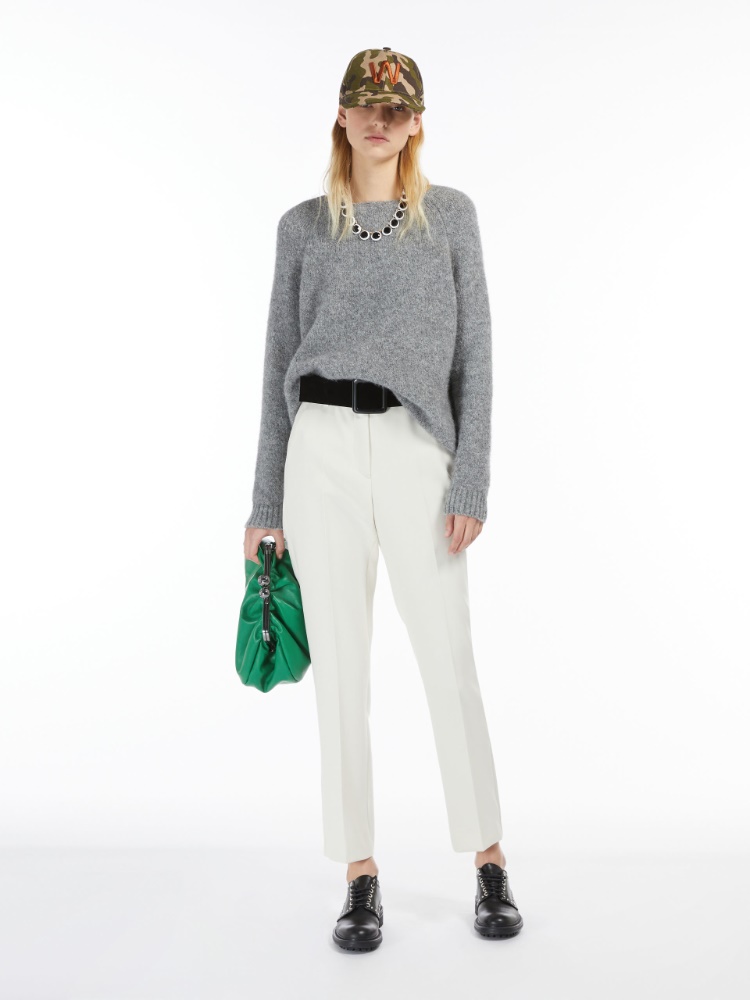 Medium leather Pasticcino Bag, green - Weekend Max Mara