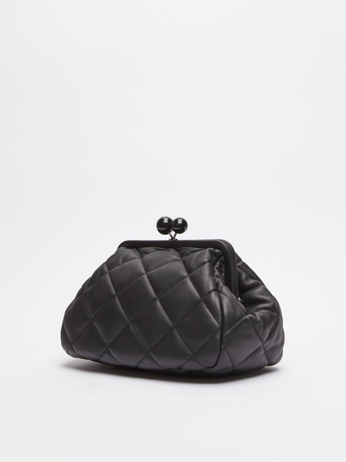 Nappa leather Pasticcino Bag - BLACK - Weekend Max Mara - 2