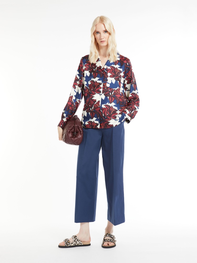 Nappa leather Pasticcino Bag, bordeaux | Weekend Max Mara