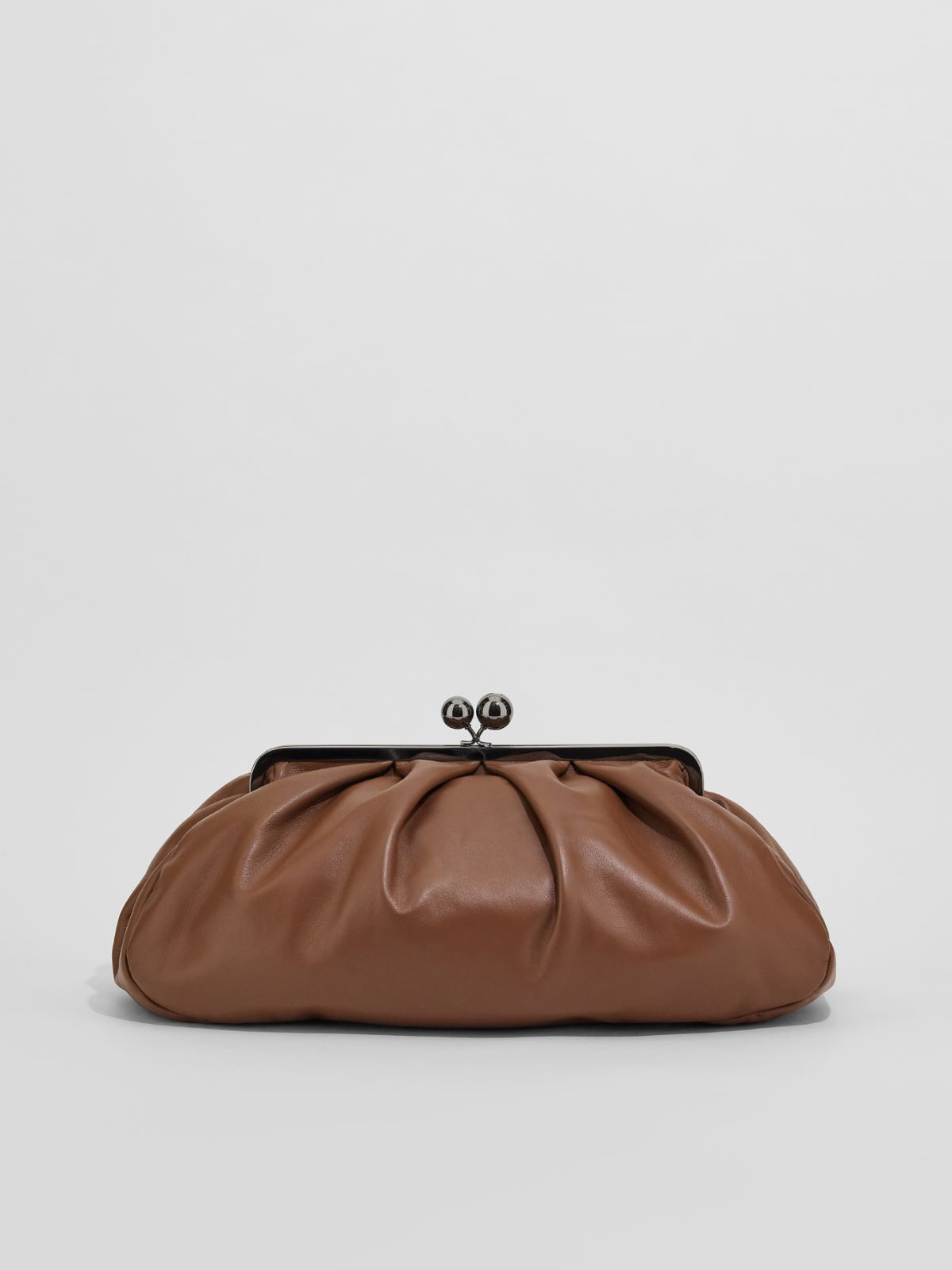 Large leather Pasticcino Bag  - TOBACCO - Weekend Max Mara - 3