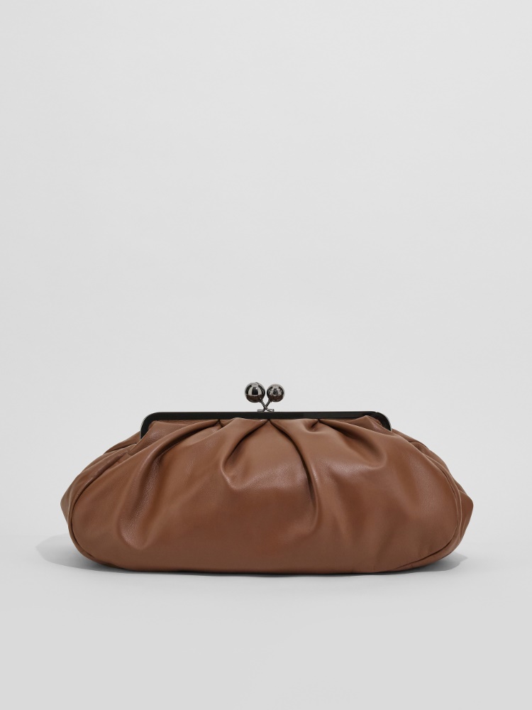 Large leather Pasticcino Bag  -  - Weekend Max Mara