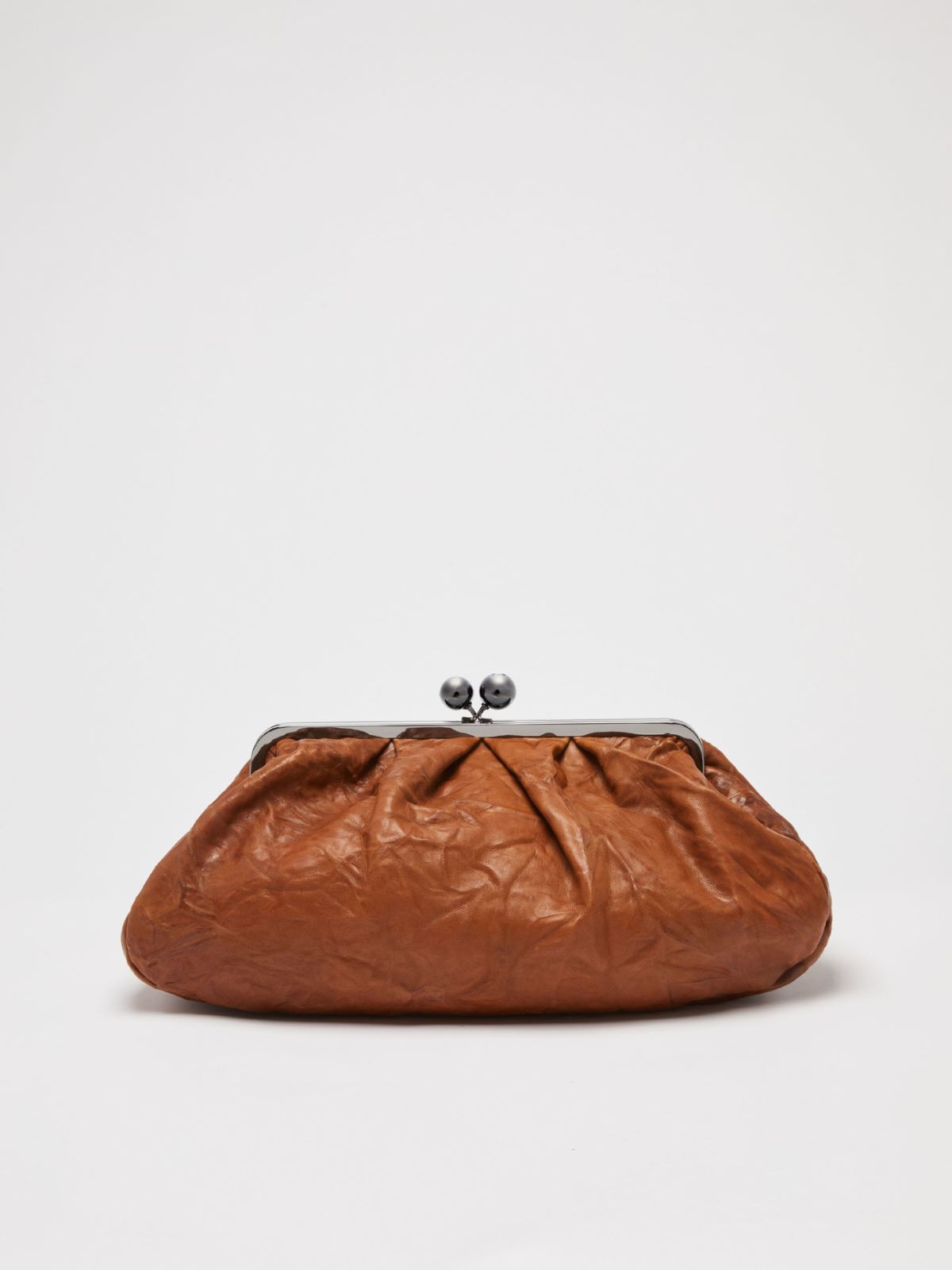 Large leather Pasticcino Bag - TOBACCO - Weekend Max Mara - 3