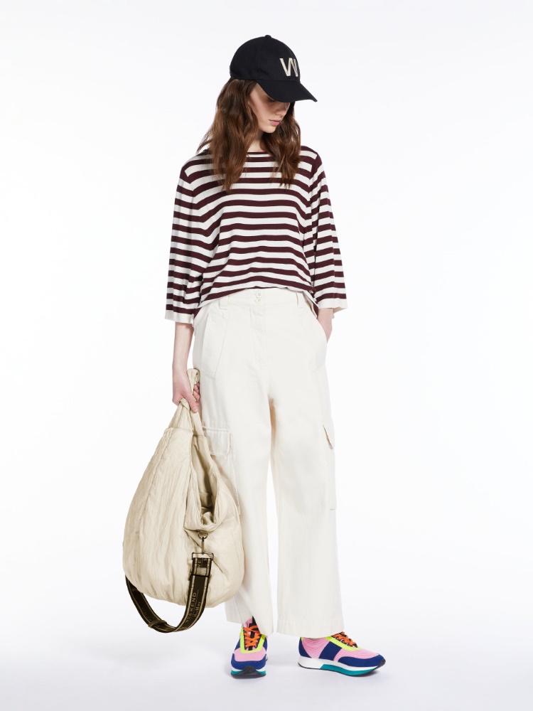 Hobo bag, beige | Weekend Max Mara