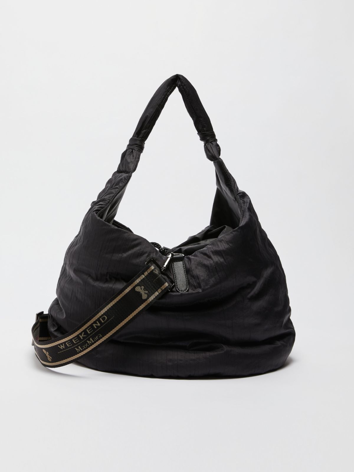Hobo bag, black | Weekend Max Mara