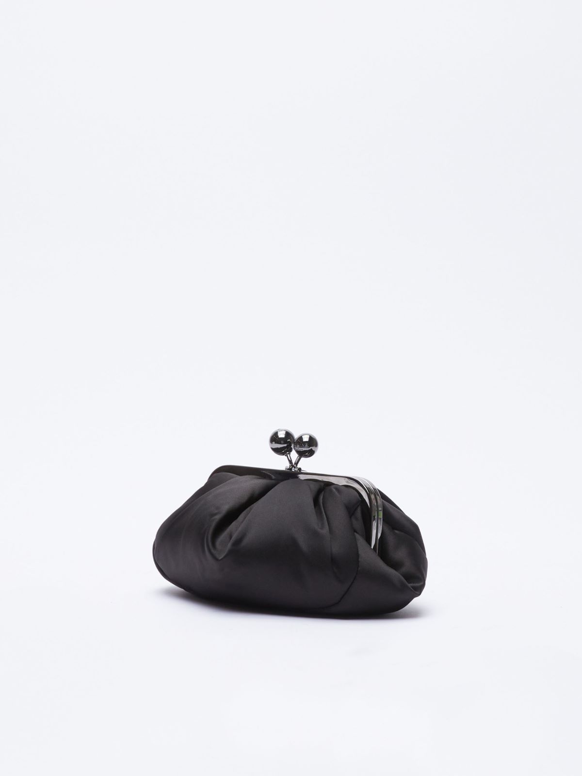 Mini satin Pasticcino Bag - BLACK - Weekend Max Mara - 2