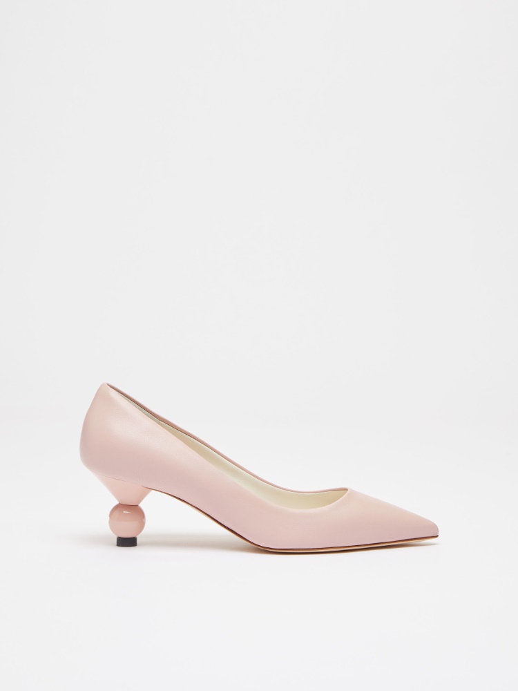 Nappa leather court shoes - ANTIQUE ROSE - Weekend Max Mara