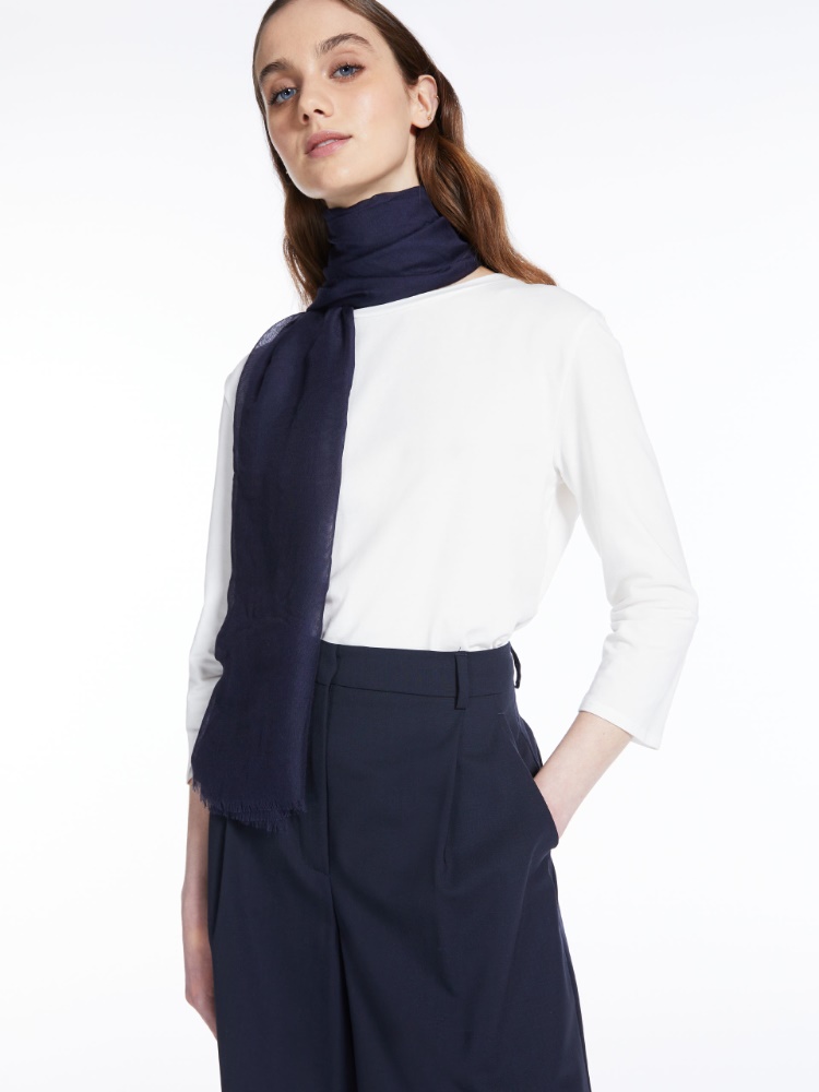 Modal stole , midnightblue | Weekend Max Mara