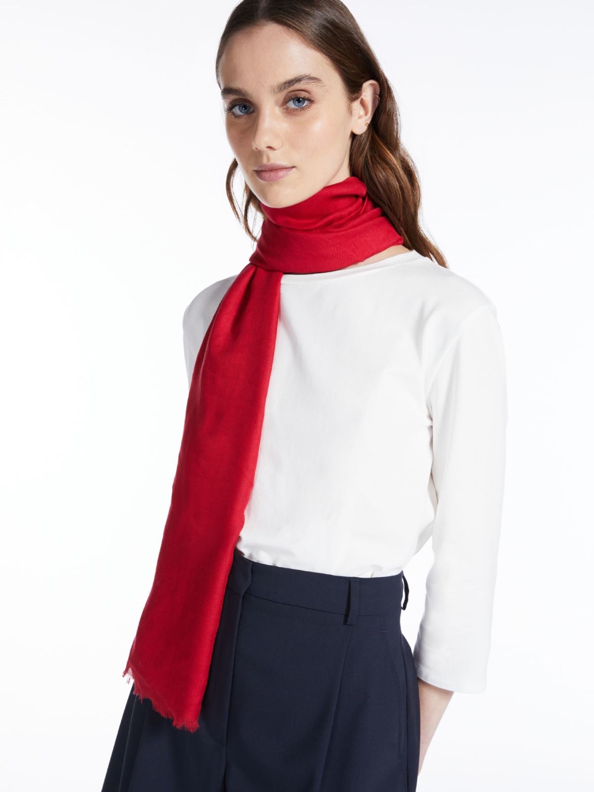 Modal stole  - RED - Weekend Max Mara - 4