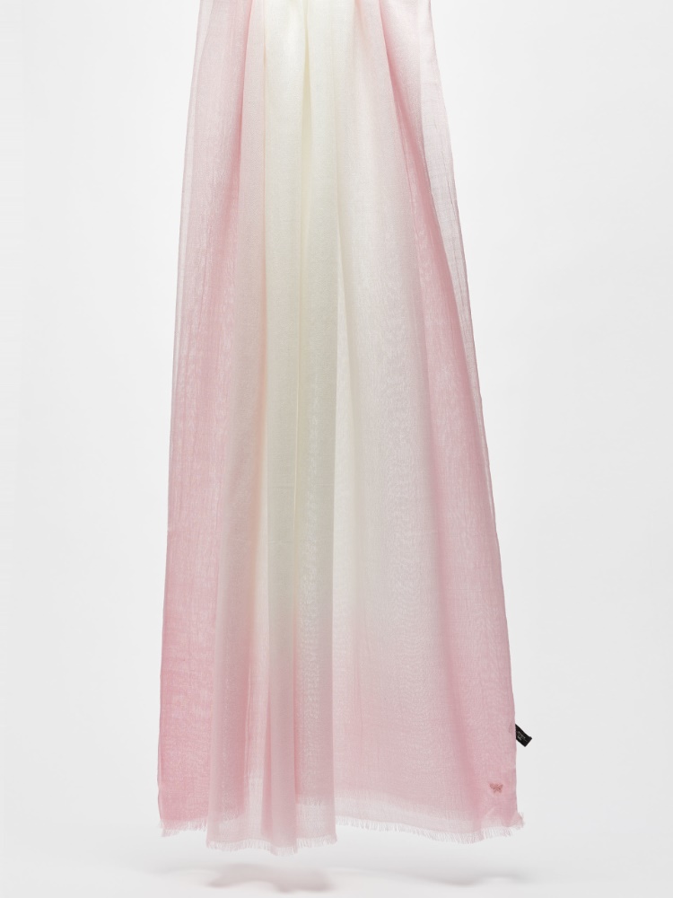 Wool and modal stole - PINK - Weekend Max Mara