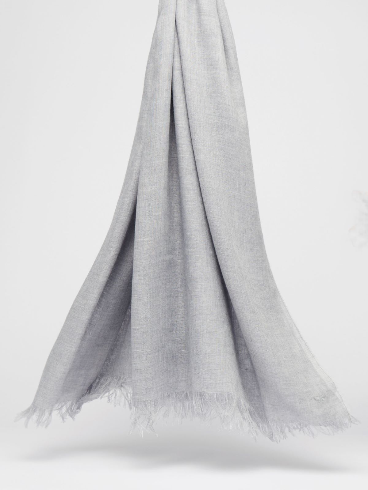 Viscose and cashmere stole - LIGHT GREY - Weekend Max Mara
