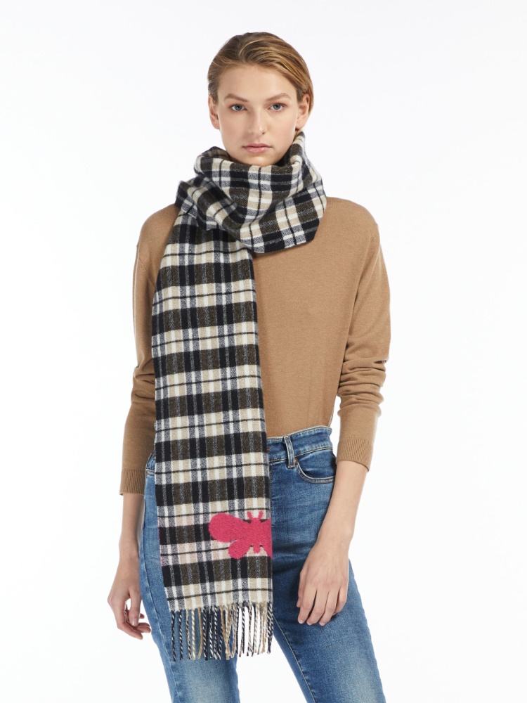 Wool scarf , camel | Weekend Max Mara